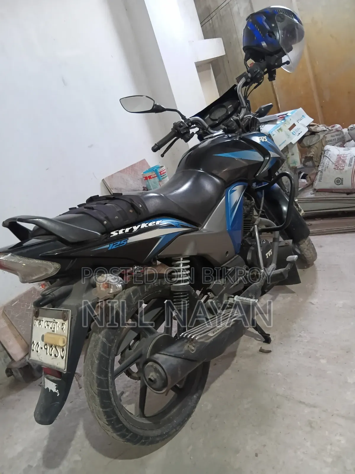 TVS Stryker 125 2018 Blue