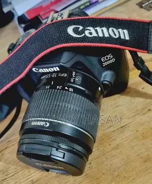 Canon EOS 2000D DSLR Camera With 18-55mm Kit Lens
