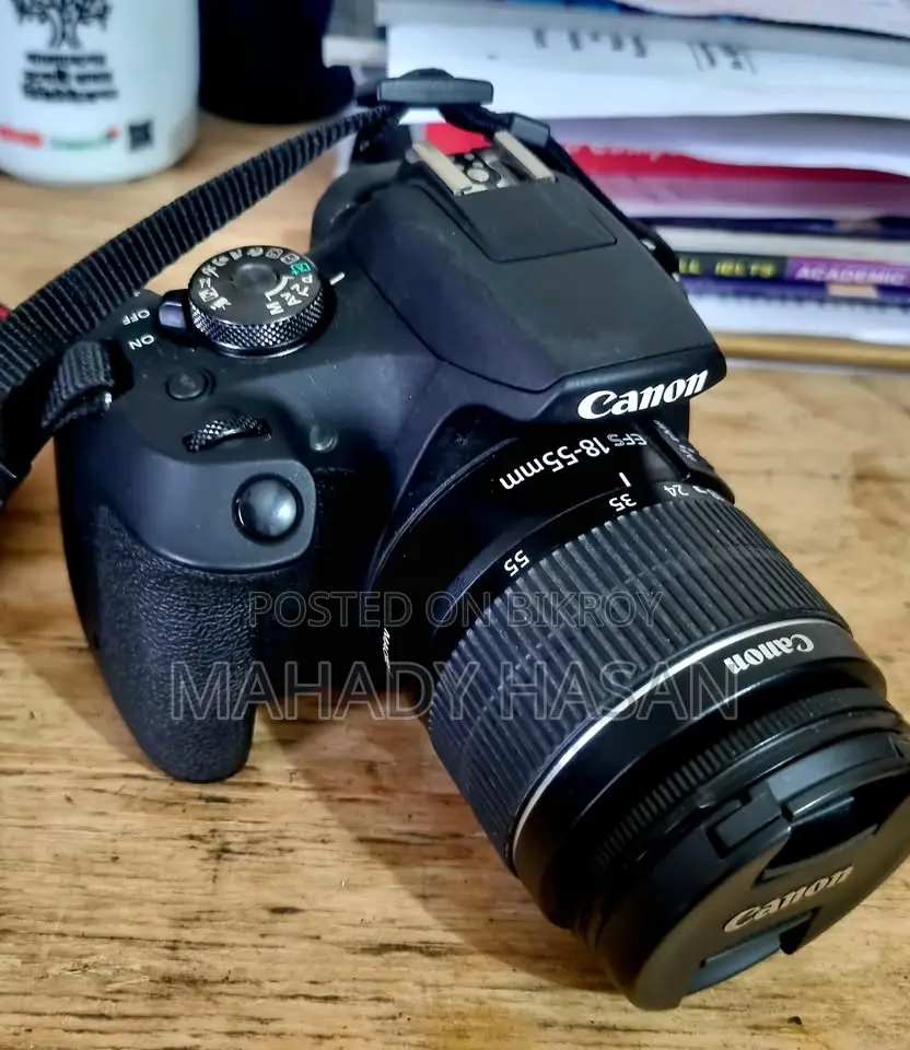 Canon EOS 2000D DSLR Camera With 18-55mm Kit Lens