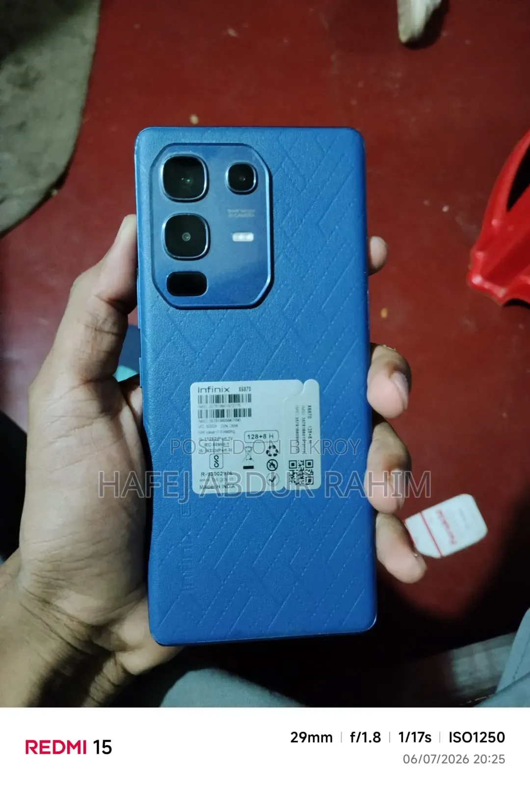 Infinix Note 50s 128 GB Blue