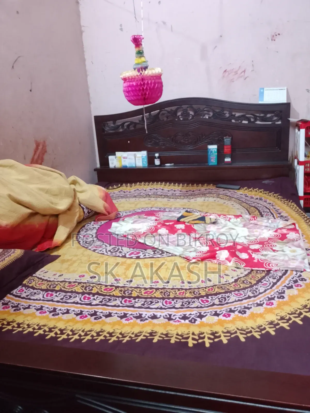 খাট বিক্রয় করা হবে