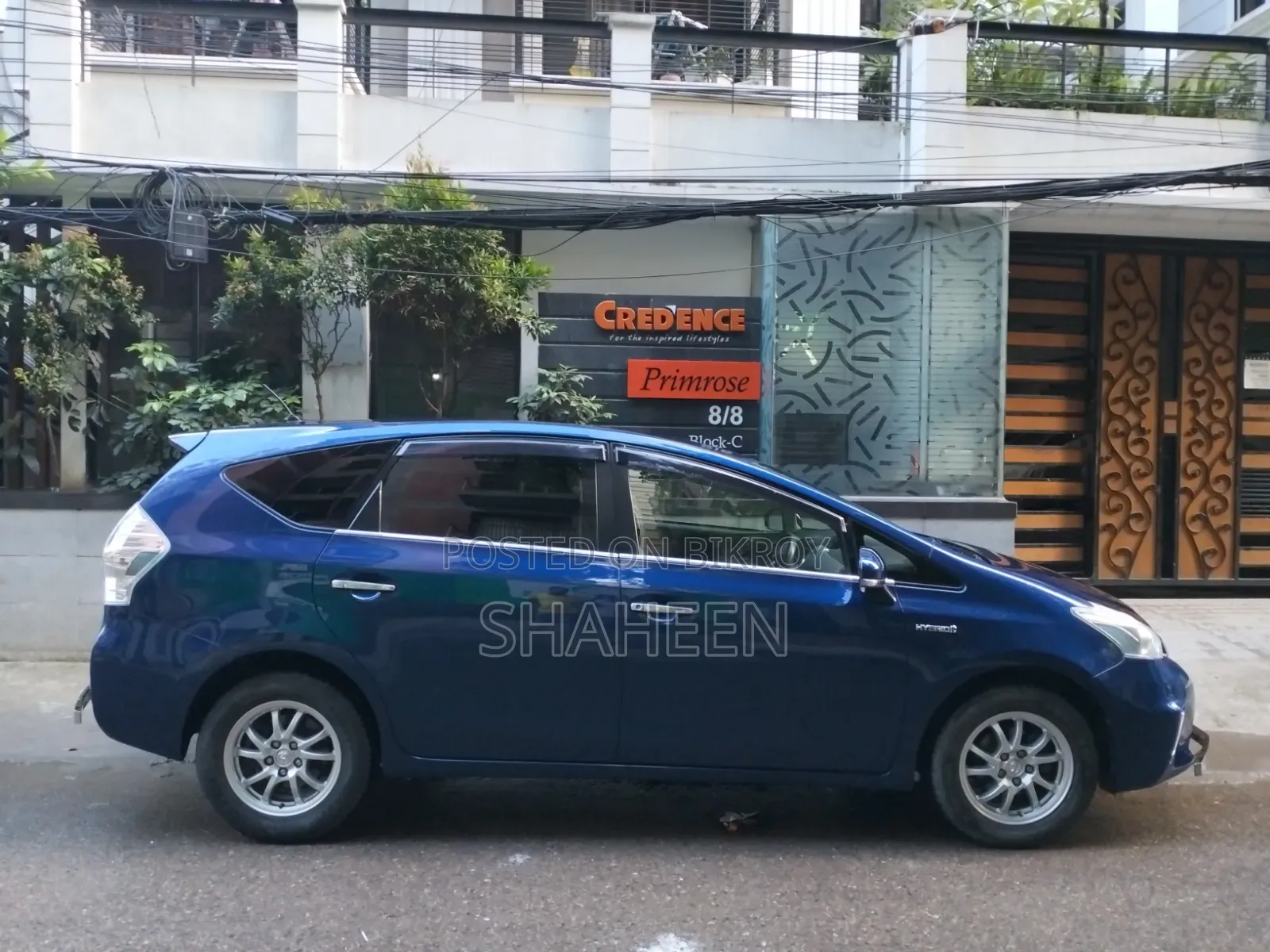 Toyota Prius 2014 Blue