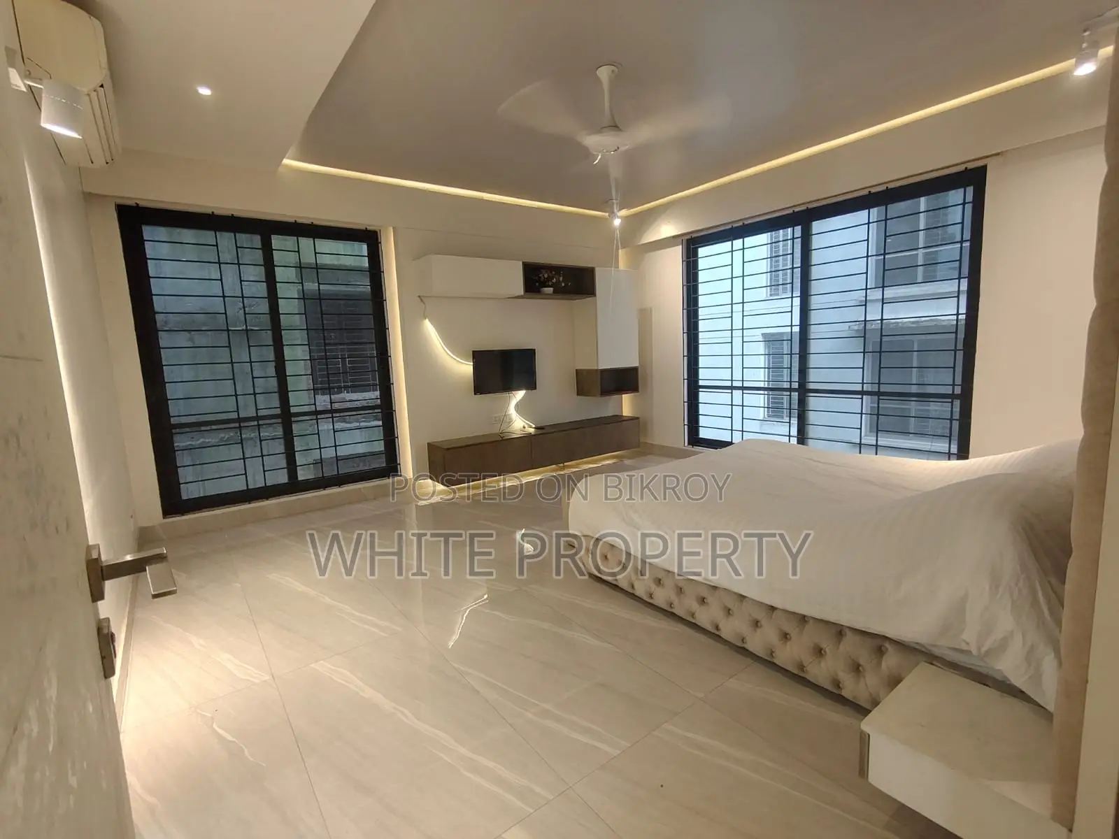 Furnished 3bdrm Apartment in White Property, Gulshan for rent