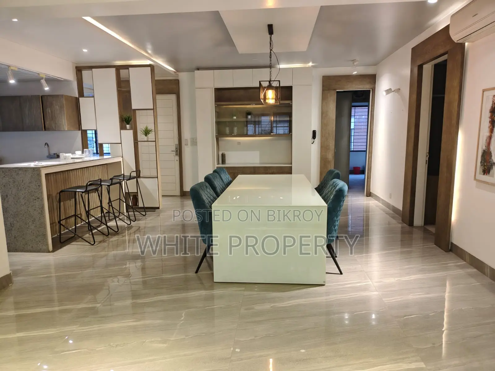 Furnished 3bdrm Apartment in White Property, Gulshan for rent