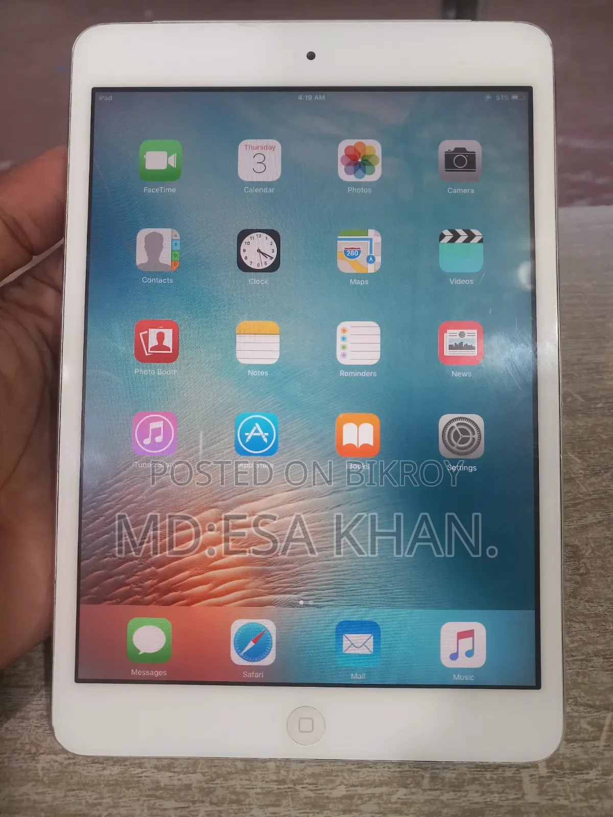 Apple iPad mini Wi-Fi 16 GB Silver