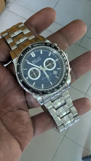 ⌚ RELIC Chronograph | Stylish Blue 🔵 Dial | 100% Steel & Genuine