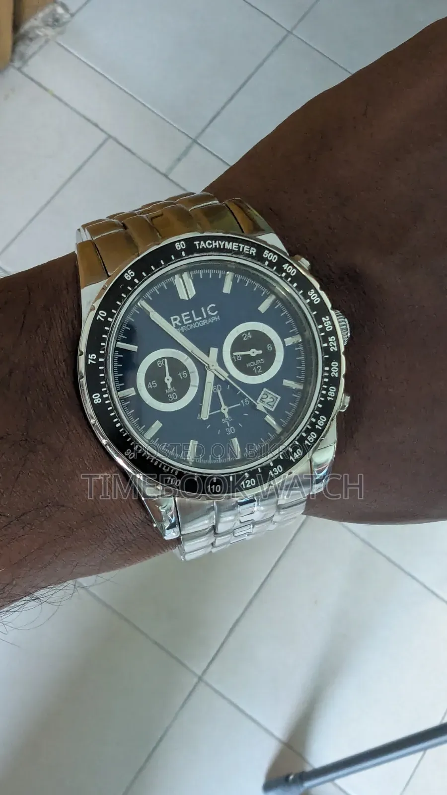 ⌚ RELIC Chronograph | Stylish Blue 🔵 Dial | 100% Steel & Genuine