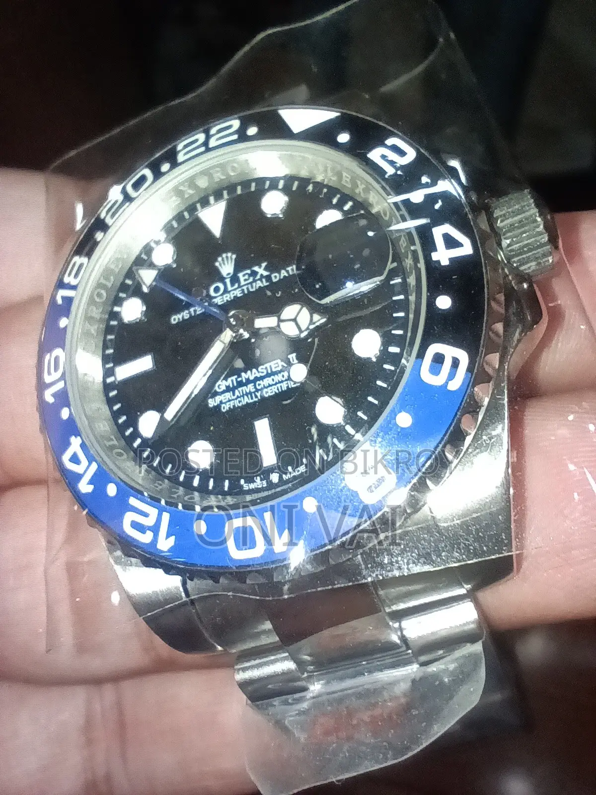 Rolex GMT Master || (Batman) Master Copy