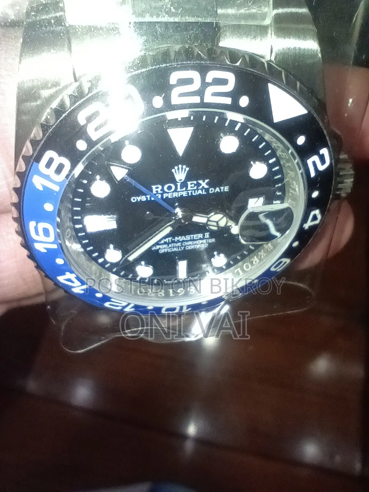 Rolex GMT Master || (Batman) Master Copy