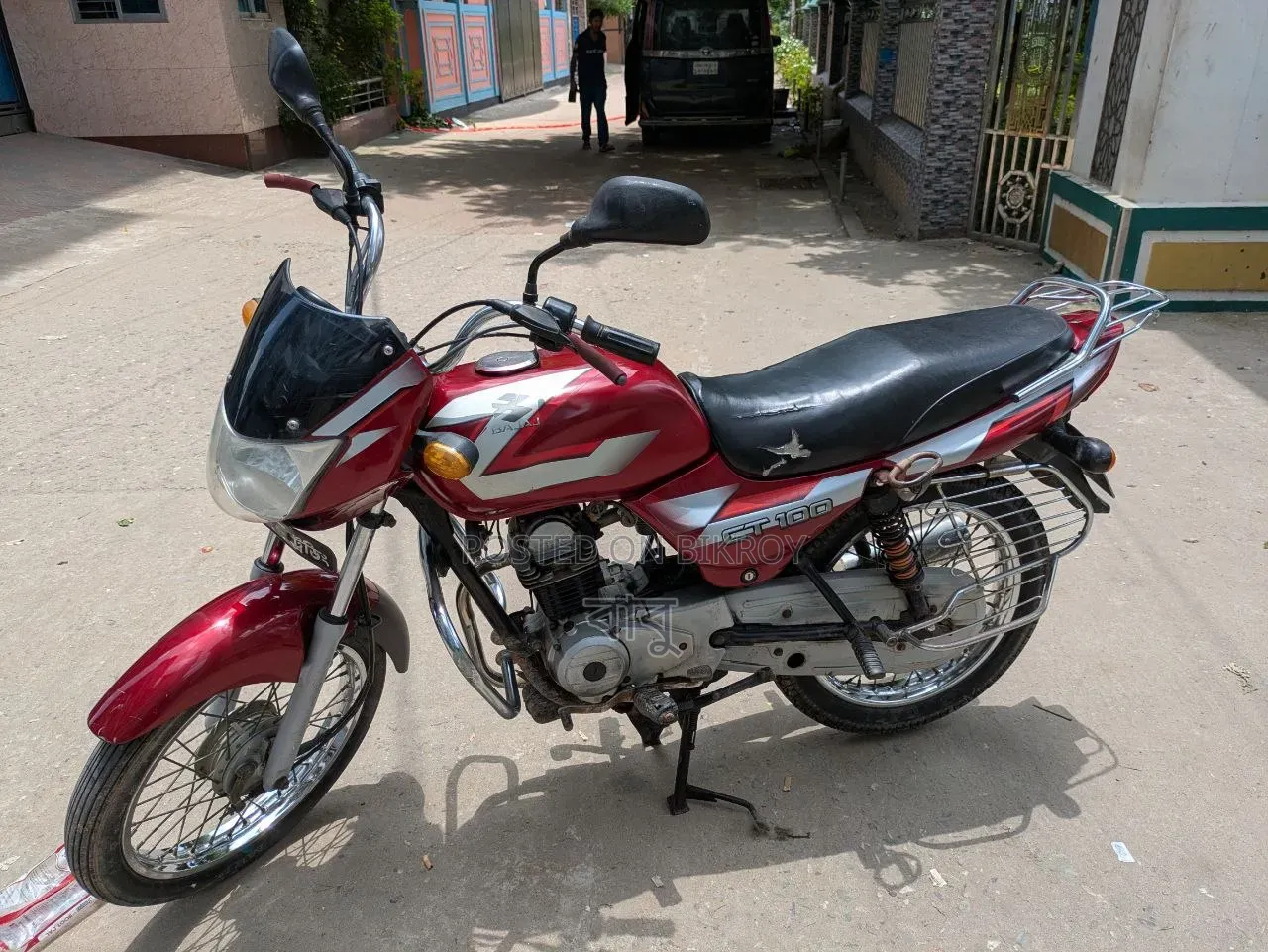 Bajaj CT 100 2013 Red