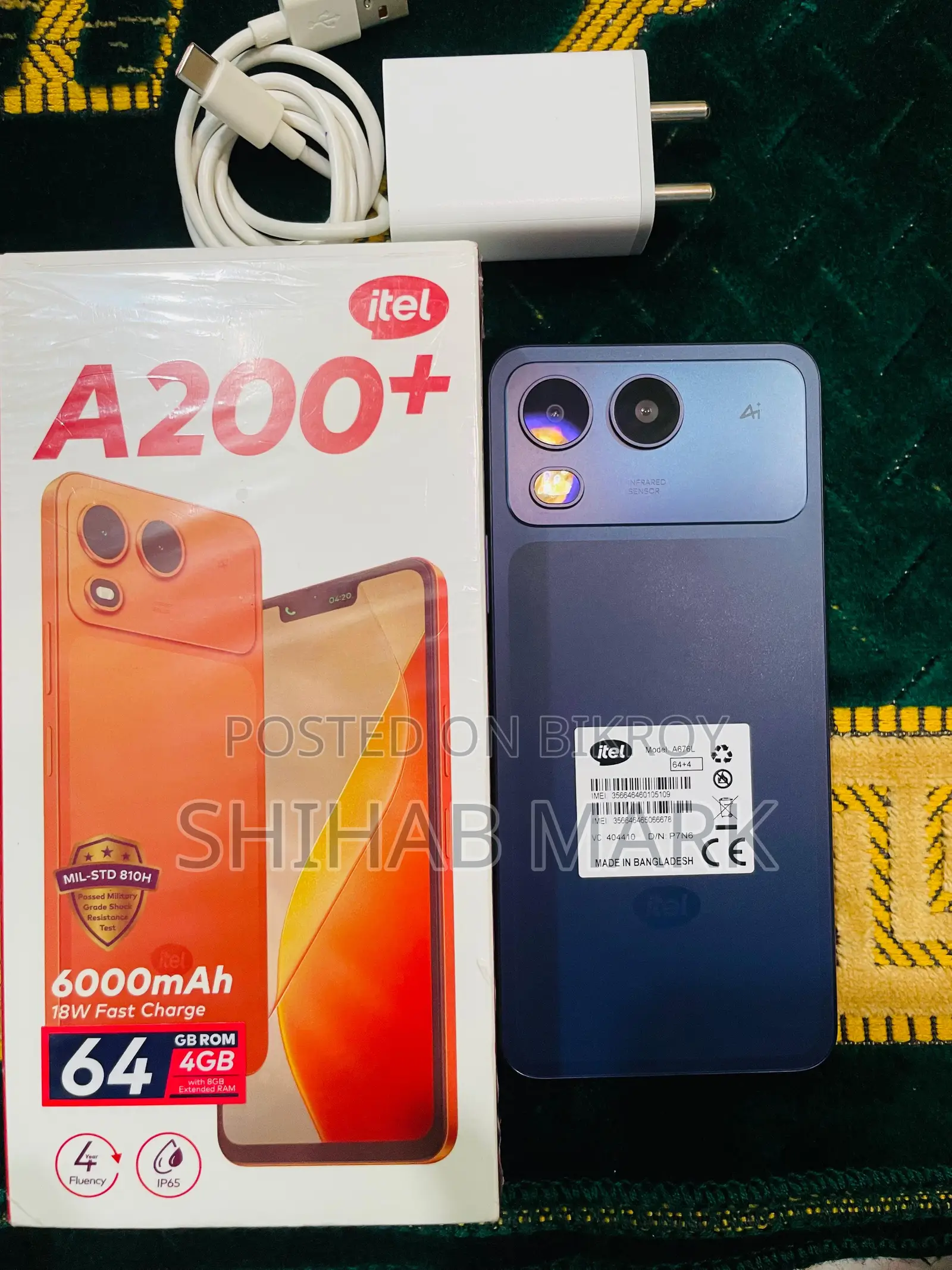 New Itel A200+ 64 GB