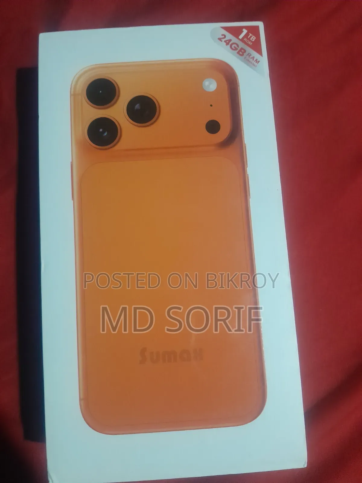 New Apple iPhone 17 Pro Max 1 TB Orange