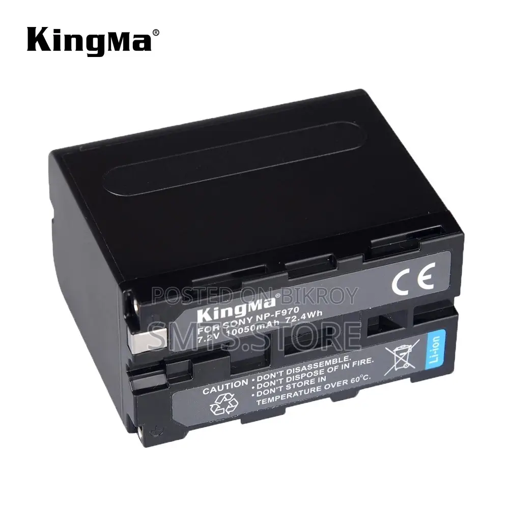 KingMa 10050mAh NP-F980D Replacement Camcorder Battery for Sony NP-F970