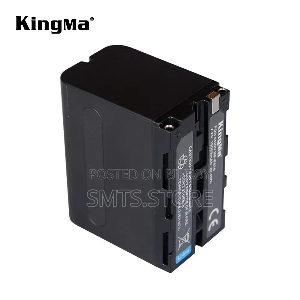 KingMa 10050mAh NP-F980D Replacement Camcorder Battery for Sony NP-F970