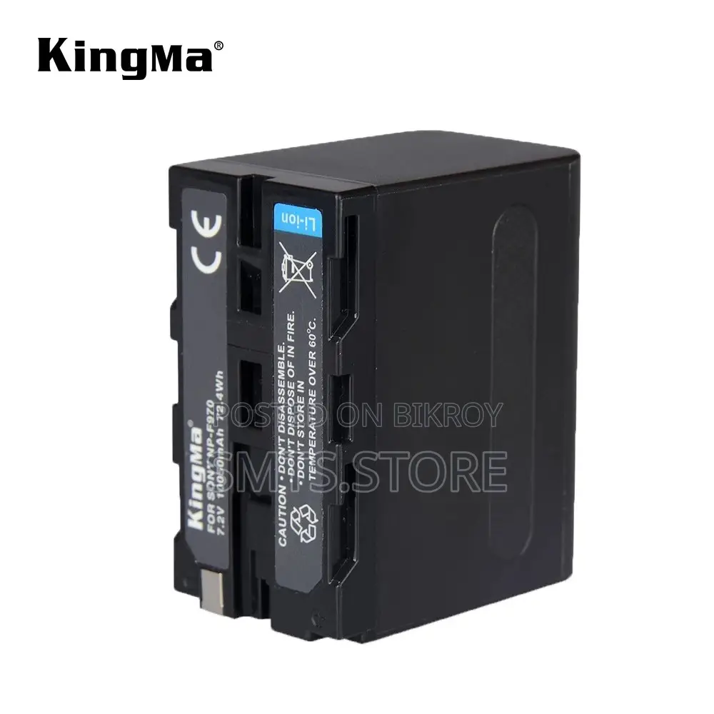 KingMa 10050mAh NP-F980D Replacement Camcorder Battery for Sony NP-F970