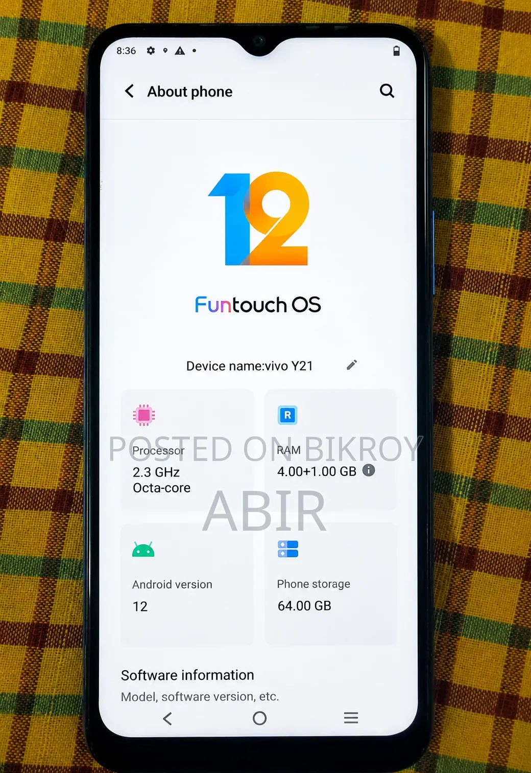 Vivo Y21 64 GB Purple