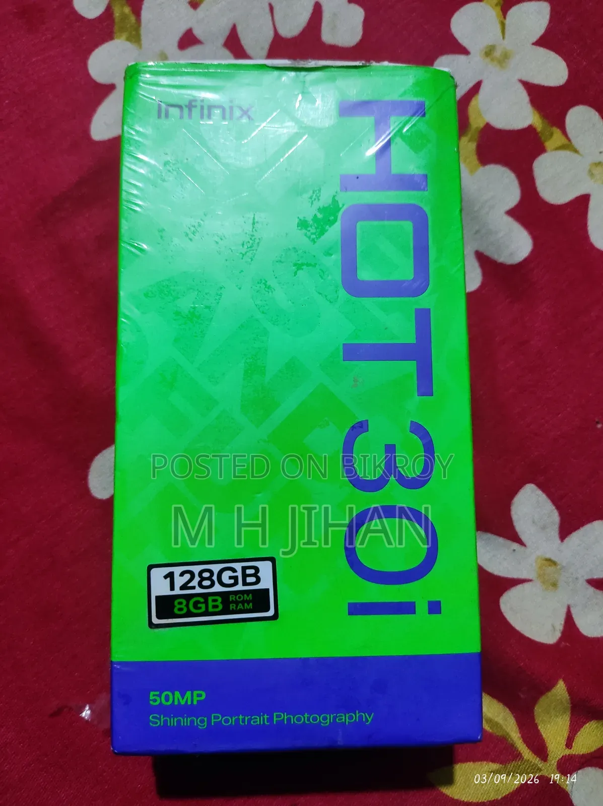 Infinix Hot 30 128 GB Graphite