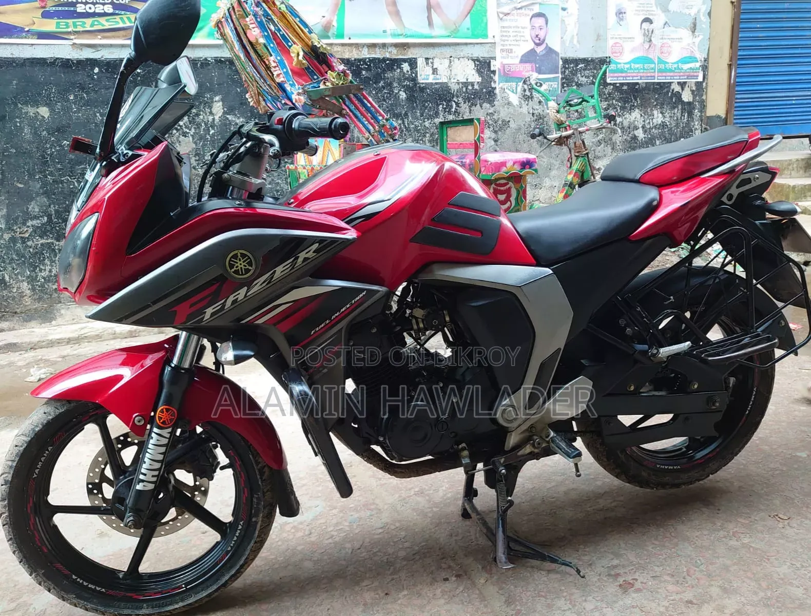 Yamaha Fazer V2 2022 Red