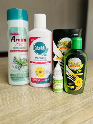 Arnica Plus Shampoo 320ml + Calendula Body Wash, Arnica Hair Oil Combo