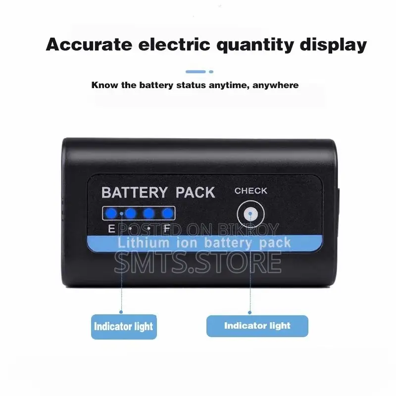 KingMa 10050mAh NP-F980D Replacement Camcorder Battery for Sony NP-F970
