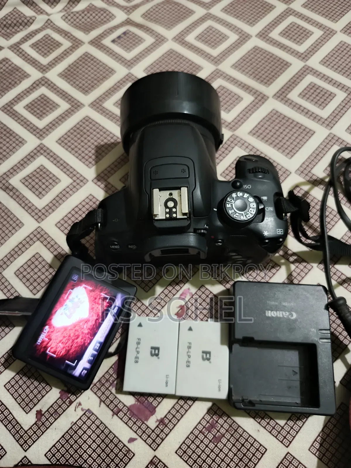 Canon 700d/ 50mm Prime Lens Full Setup