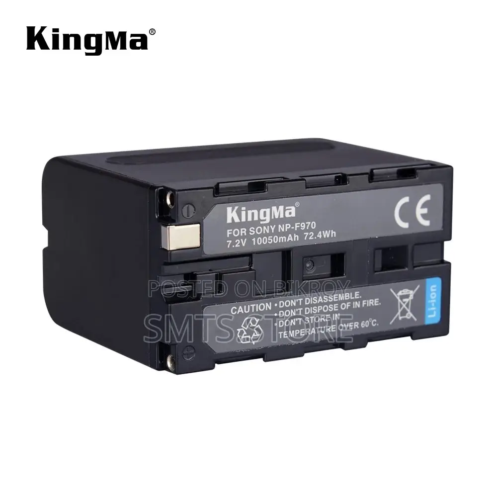KingMa 10050mAh NP-F980D Replacement Camcorder Battery for Sony NP-F970
