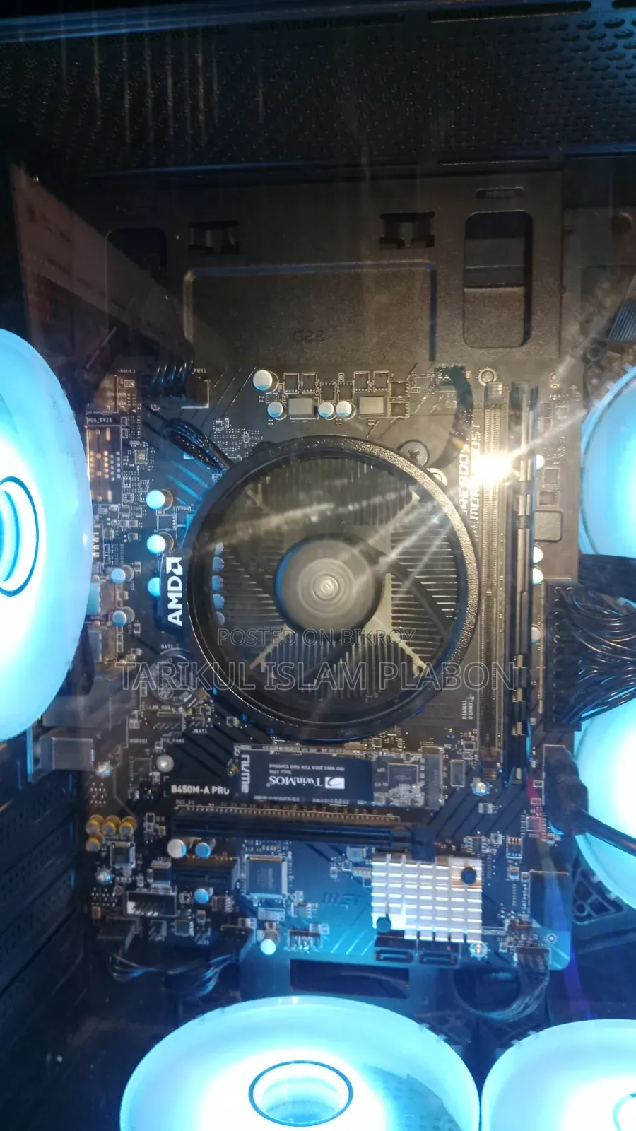 Desktop Computer MSI 16GB AMD Ryzen 5 SSD 256GB