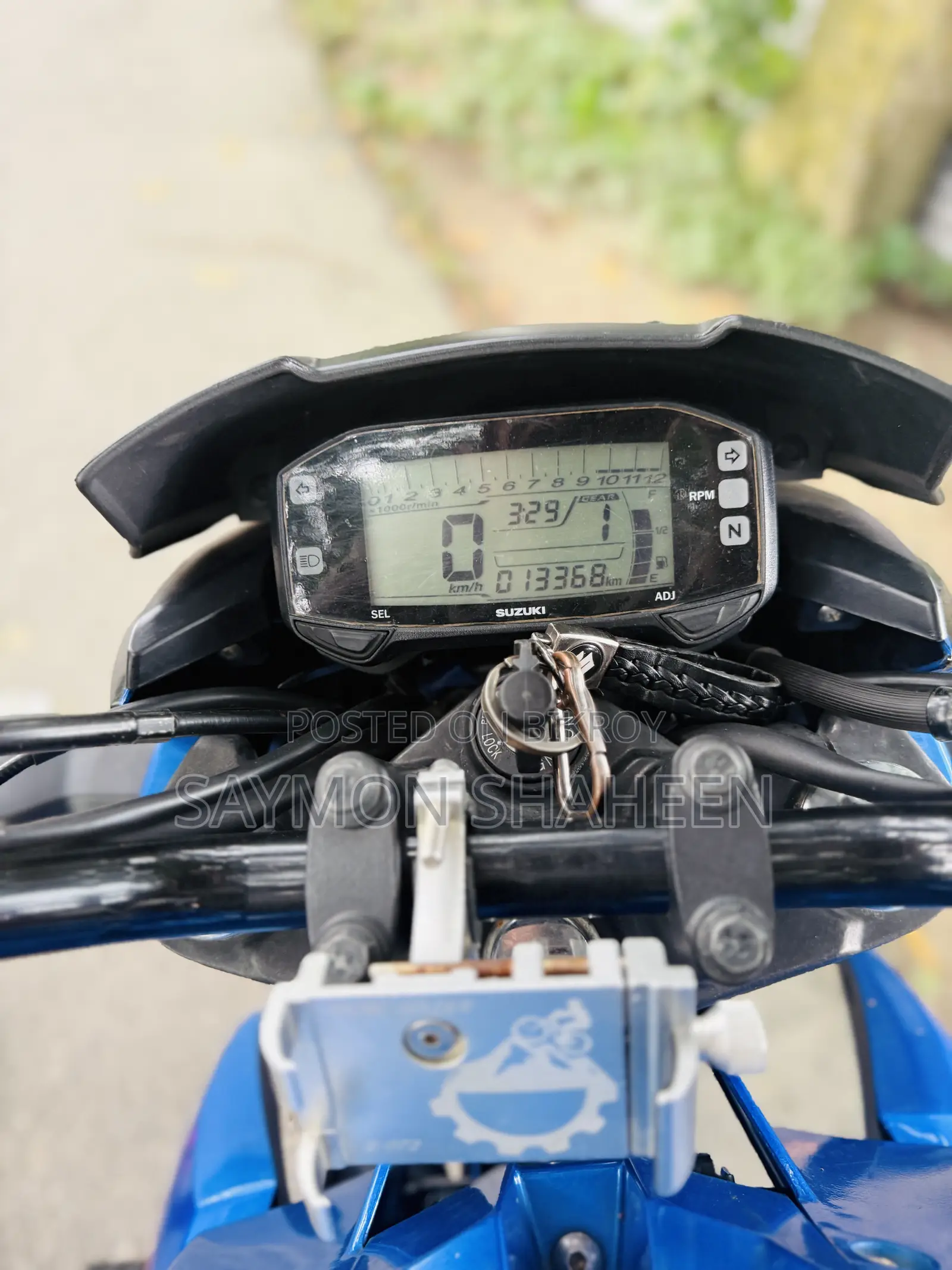 নতুন সুজুকি জিক্সার ২০২৪ ব্লু