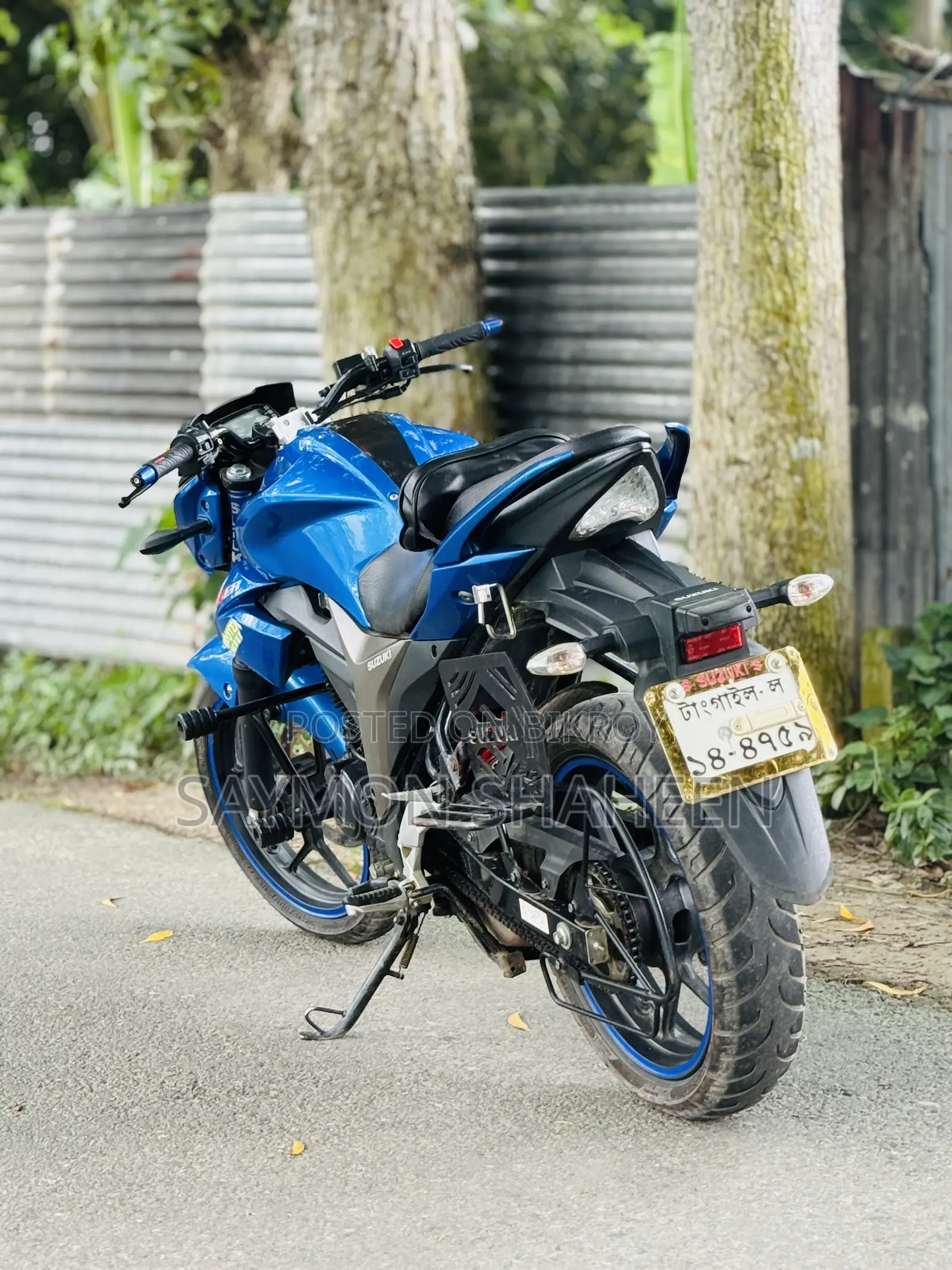 নতুন সুজুকি জিক্সার ২০২৪ ব্লু