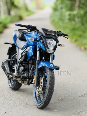 New Suzuki Gixxer 2024 Blue