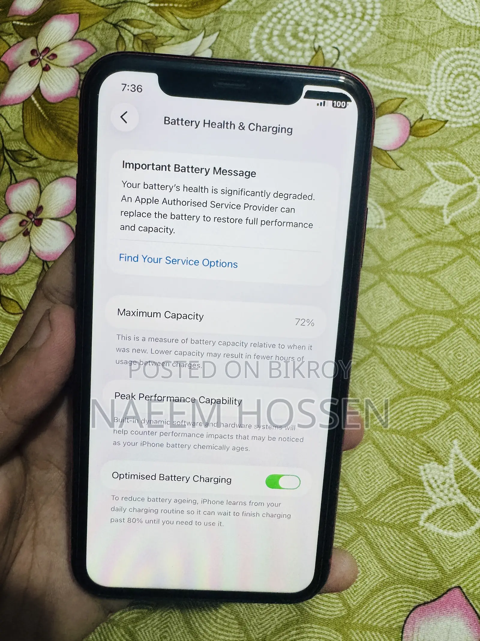 Apple iPhone 11 128 GB Red