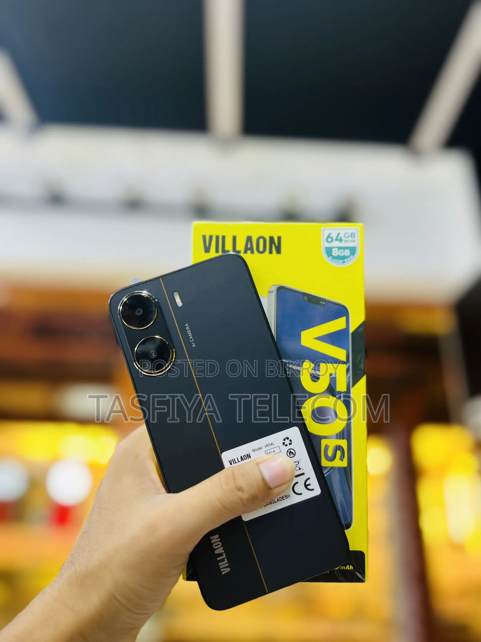 New Villaon V50s 64 GB Black
