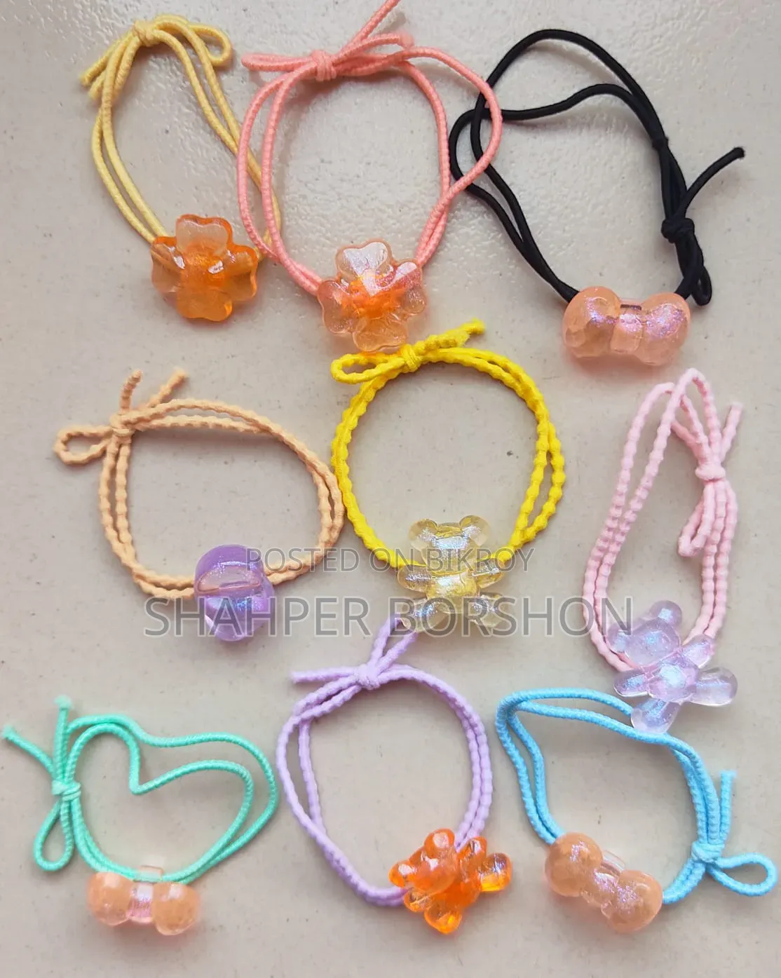 মেয়েদের জন্য চুলের ব্যান্ড (10 Pieces)