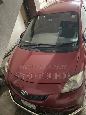 Toyota Yaris 2008 Red