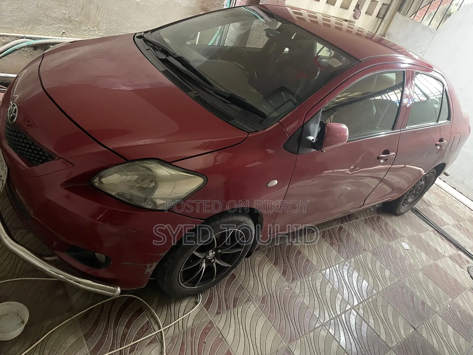 Toyota Yaris 2008 Red