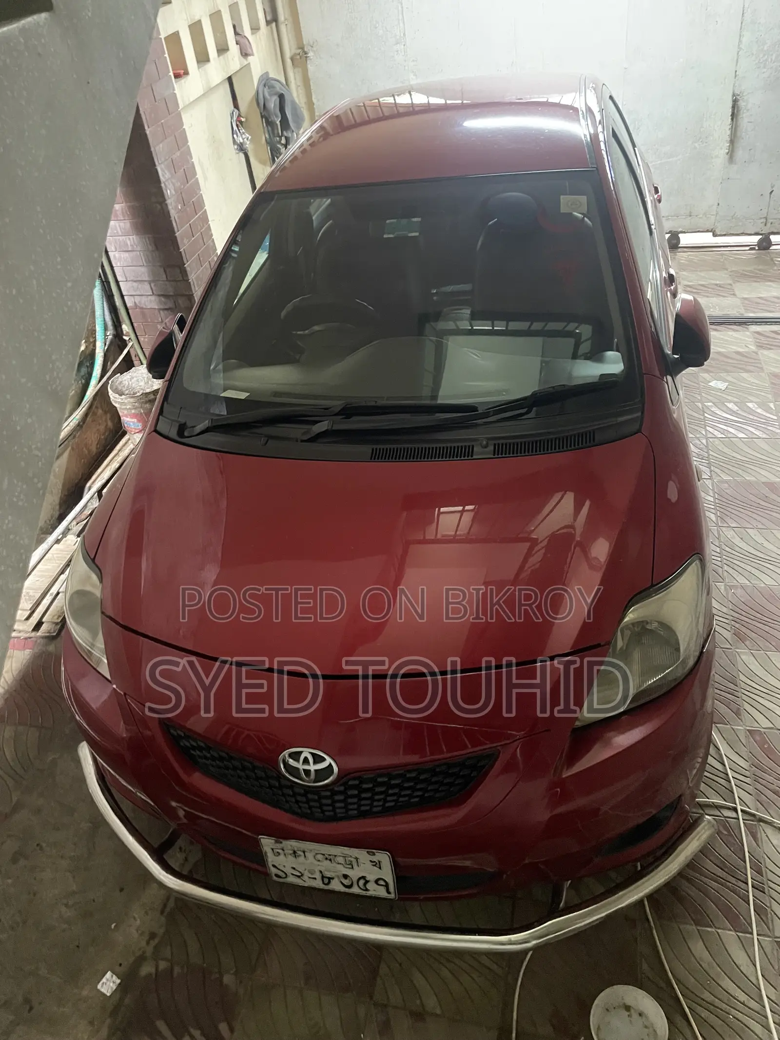 Toyota Yaris 2008 Red