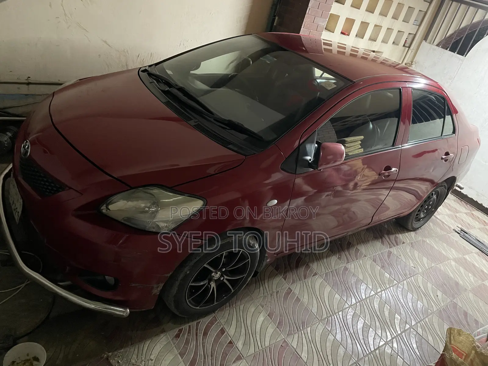 Toyota Yaris 2008 Red