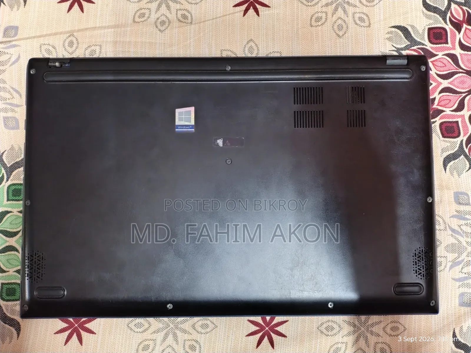 Laptop Asus Vivobook 15 4GB Intel Core i3 SSD 256GB