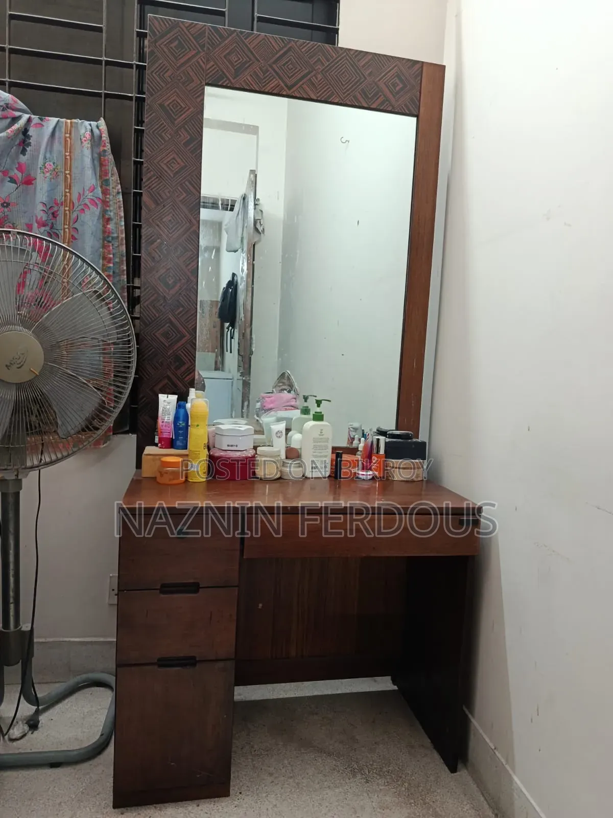 Dressing Table, Almirah, Book Shelf