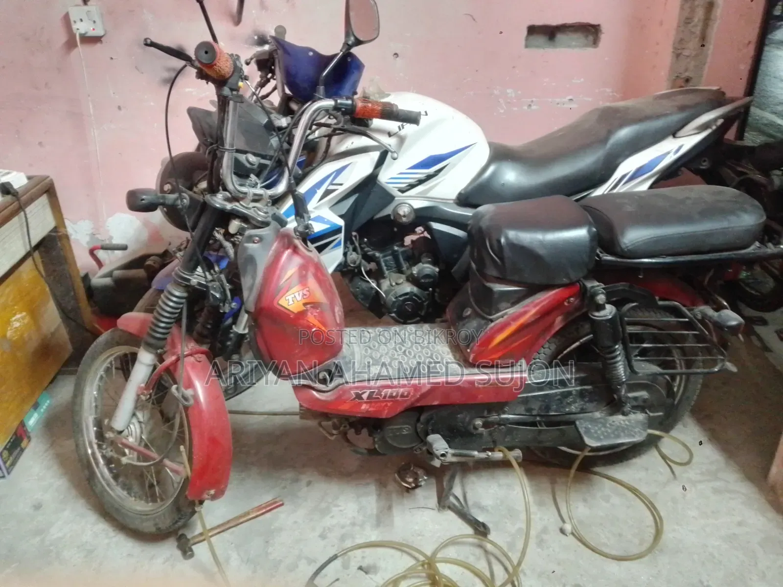 TVS XL 100 2018 Black