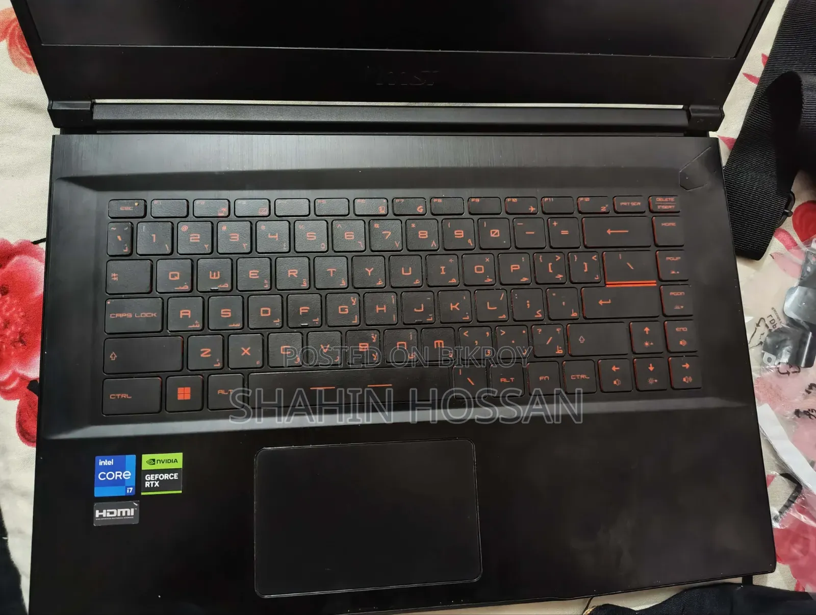 Laptop MSI GF63 8GB Intel Core i5 SSD 500GB