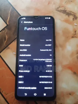 Vivo Y20 64 GB Black