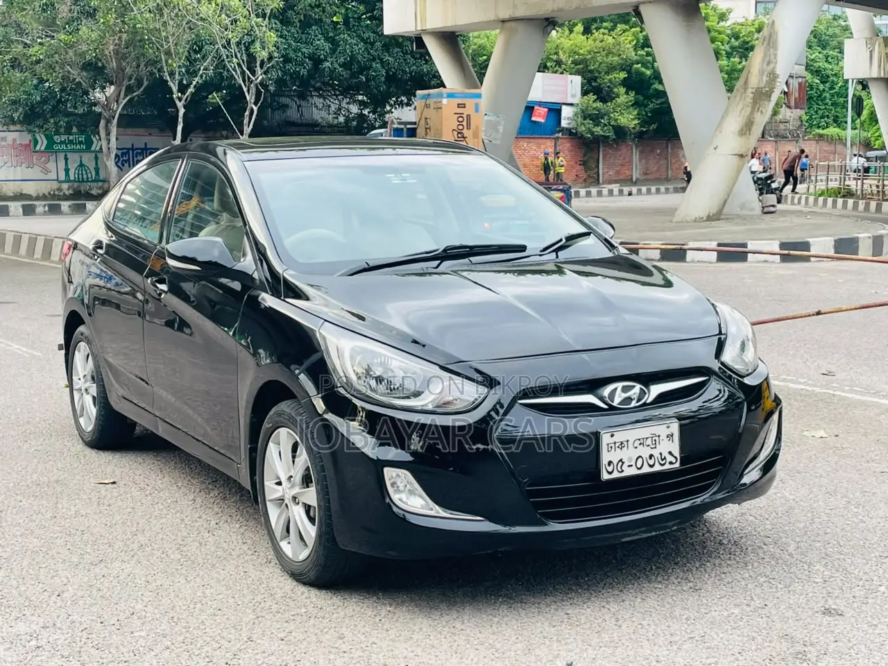 New Hyundai Accent 2012 Blue