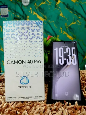 Tecno Camon 40 Pro 4G 256 GB Silver