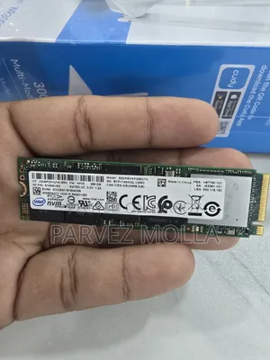 Intel 256GB NVMe M.2 SSD - সম্পূর্ণ ফ্রেশ/ভালো কন্ডিশন