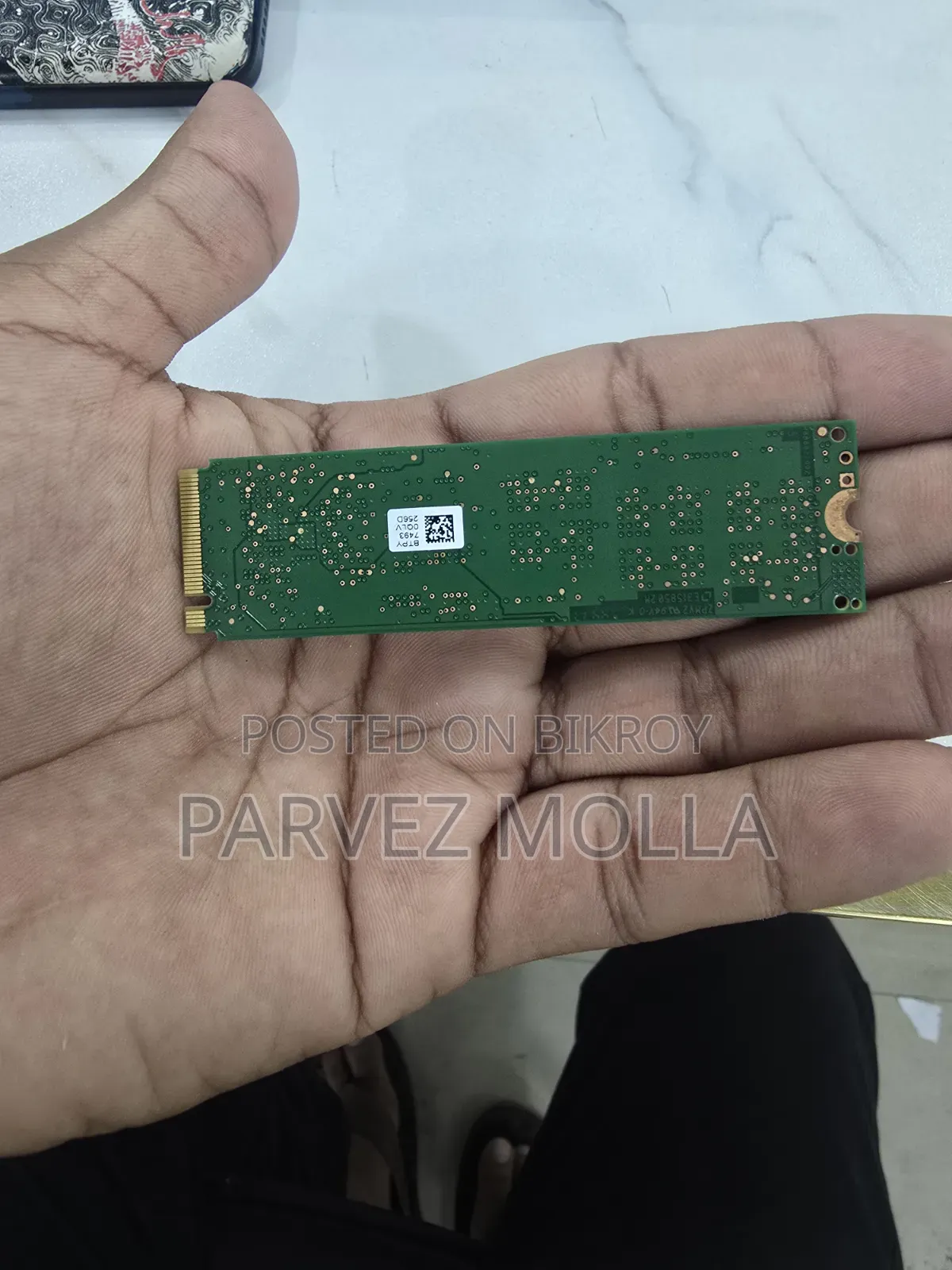 Intel 256GB NVMe M.2 SSD - সম্পূর্ণ ফ্রেশ/ভালো কন্ডিশন