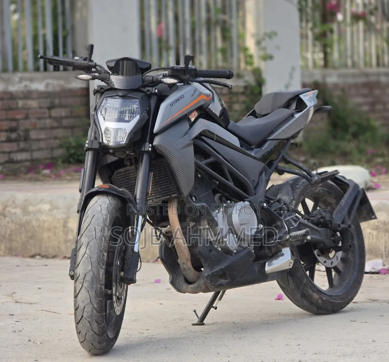 CFMoto 250NK 2024 Black