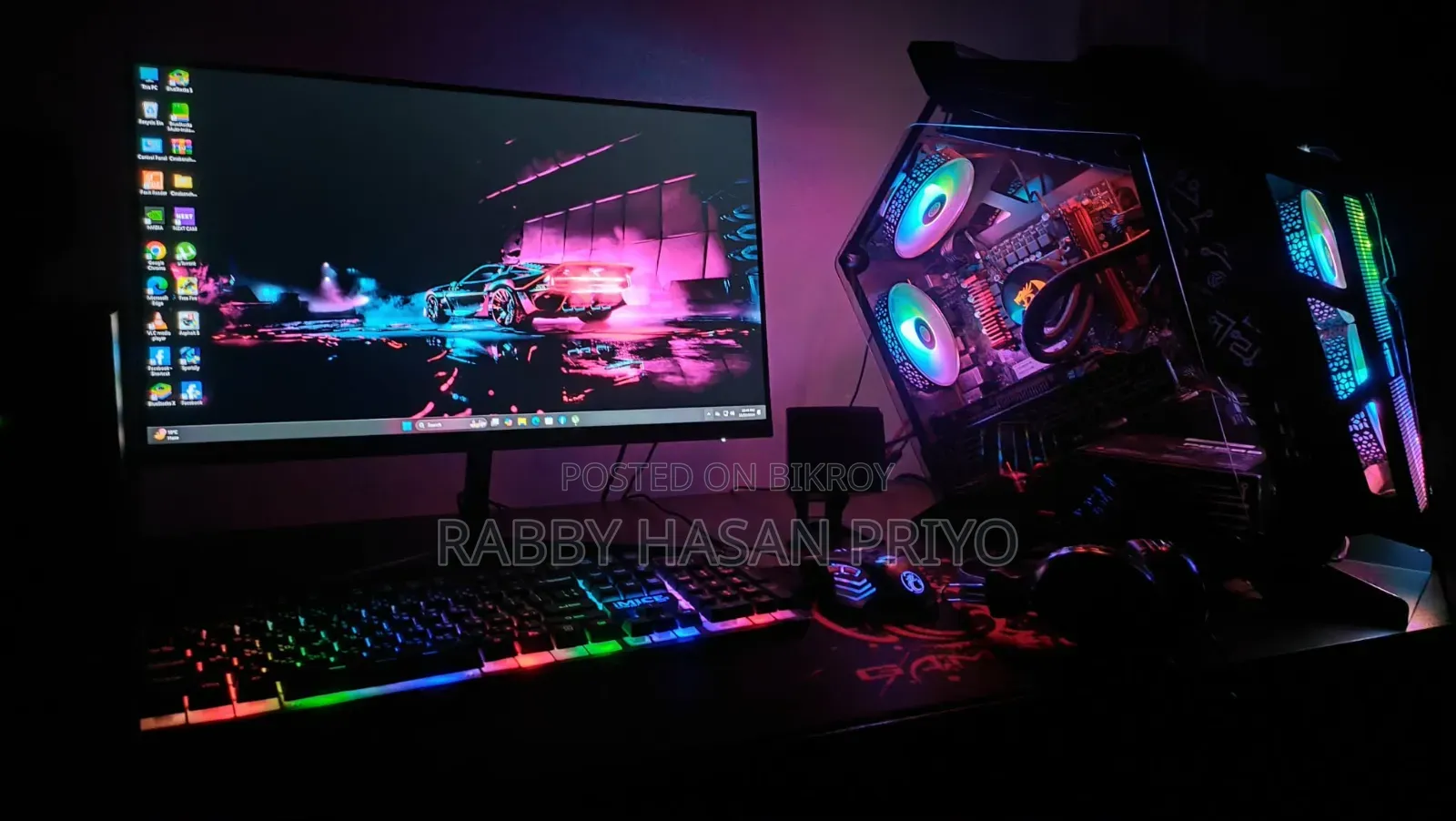 Desktop Computer Gigabyte 8GB Intel Core i5 SSD 500GB
