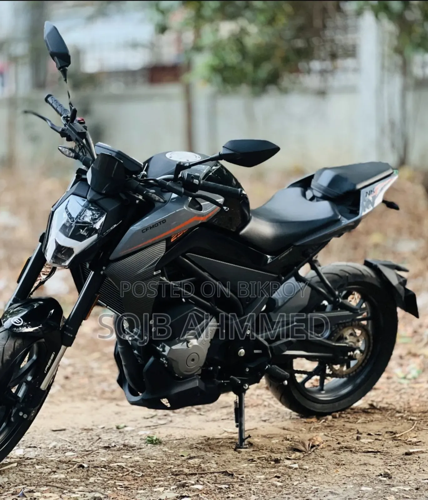 CFMoto 250NK 2024 Black