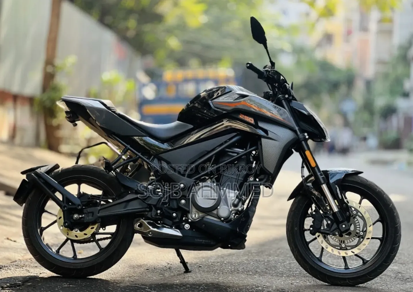 CFMoto 250NK 2024 Black